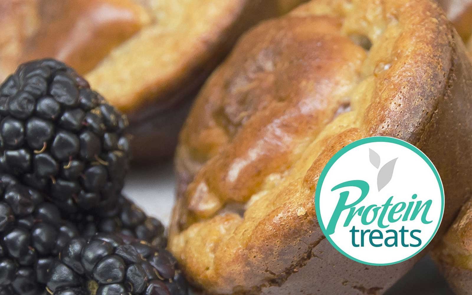 Blackberry or Raspberry Protein Muffins - Nutracelle