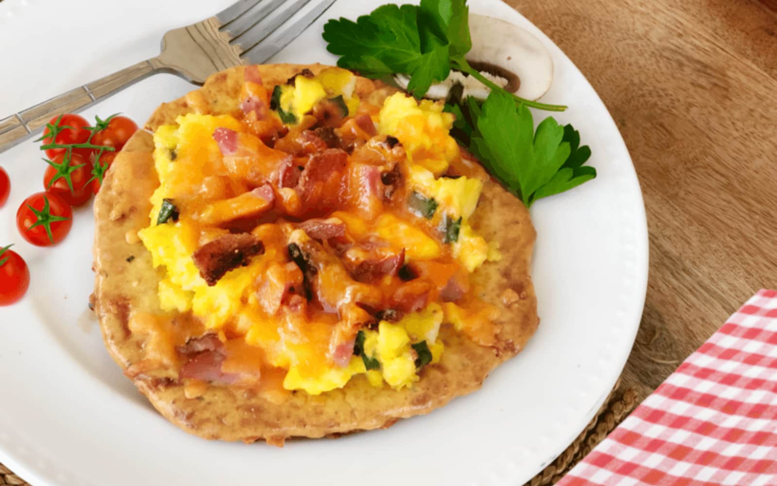 Easy Breakfast Pizza - Nutracelle