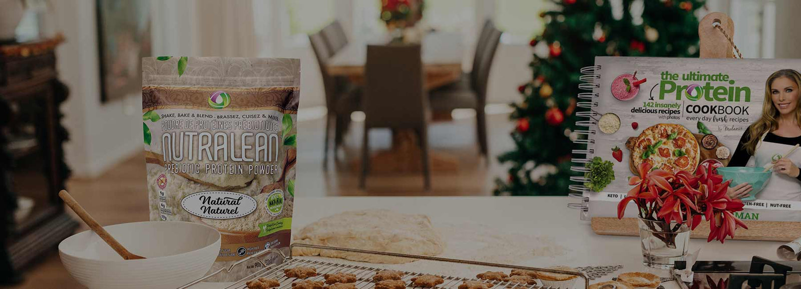 FREE!! Healthy Christmas Protein Cookbook - Nutracelle