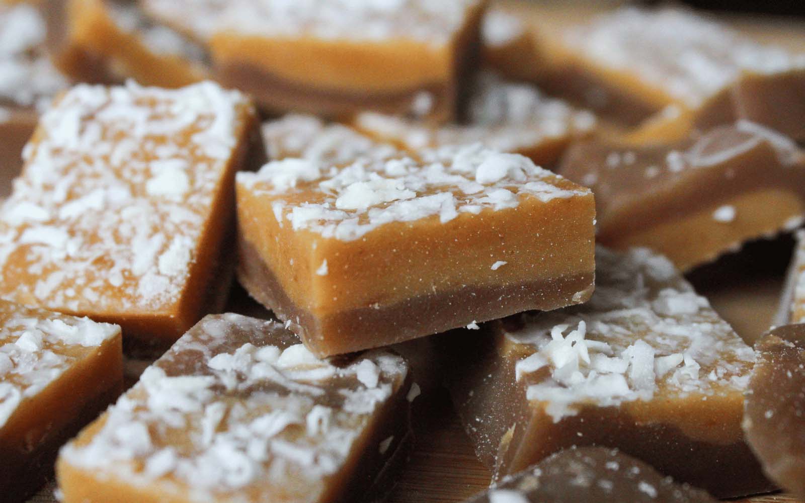 Healthier Caramel Toffee Bites - Nutracelle