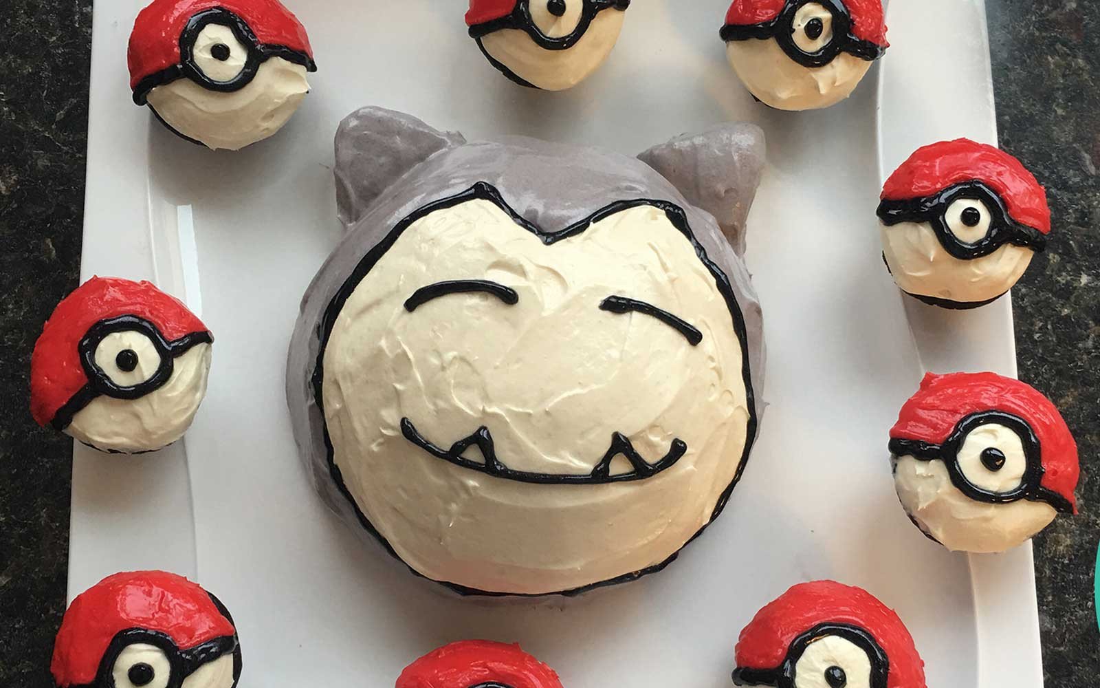 Pokemon Chocolate Pokeball Birthday Cupcakes - Nutracelle