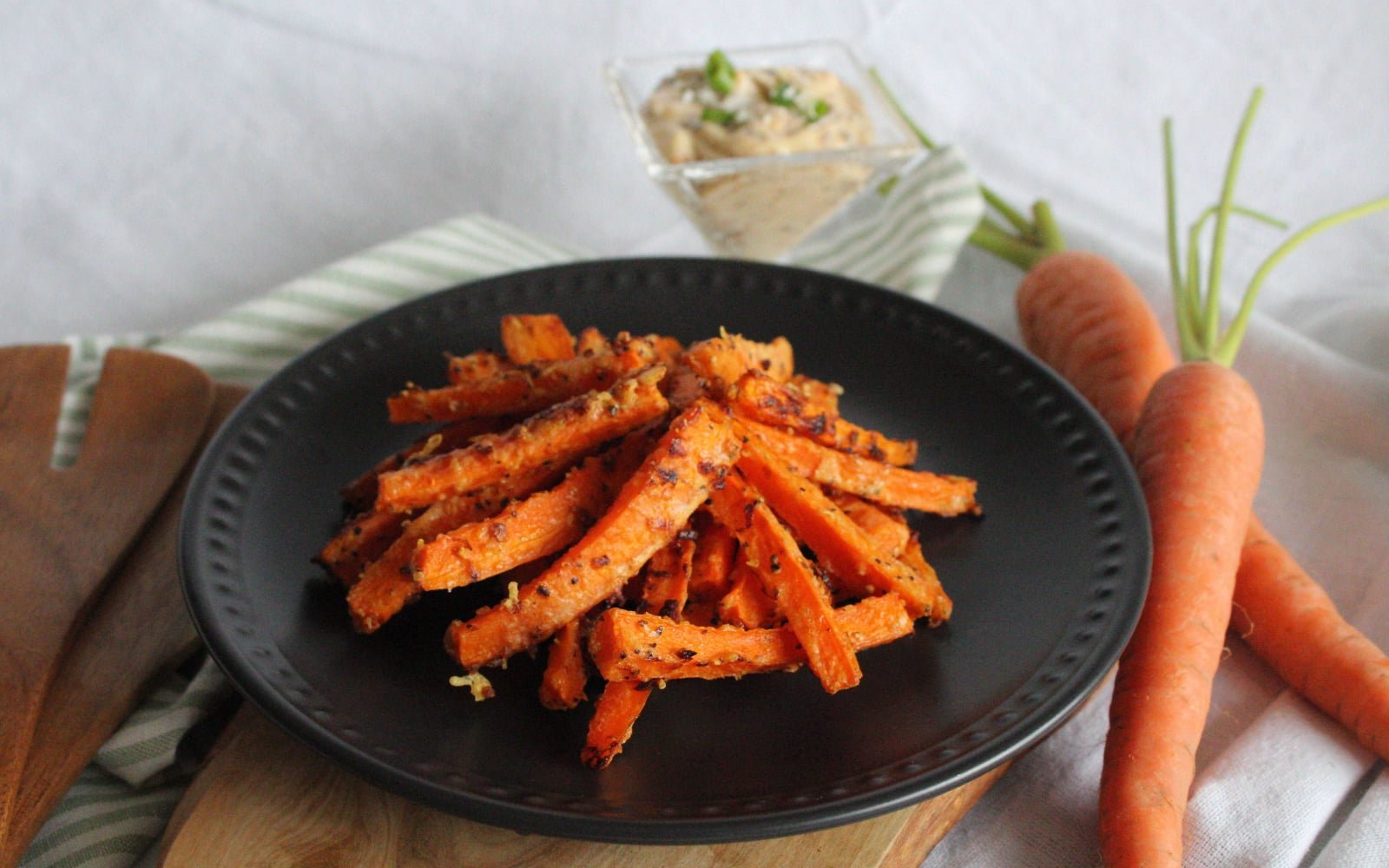Spiced Carrot Fries - Nutracelle
