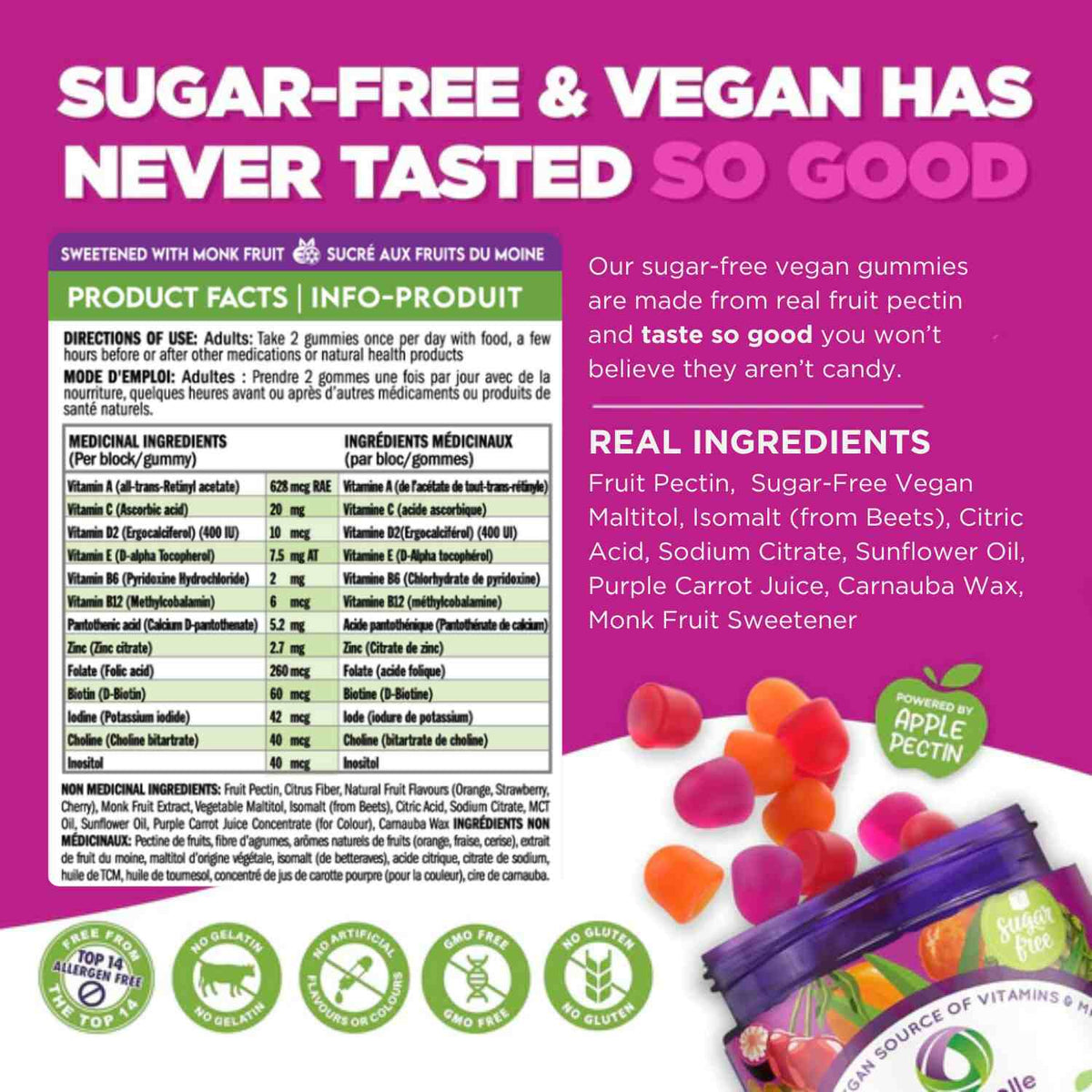 Nutramin Adult Multivitamin Gummies 🇨🇦