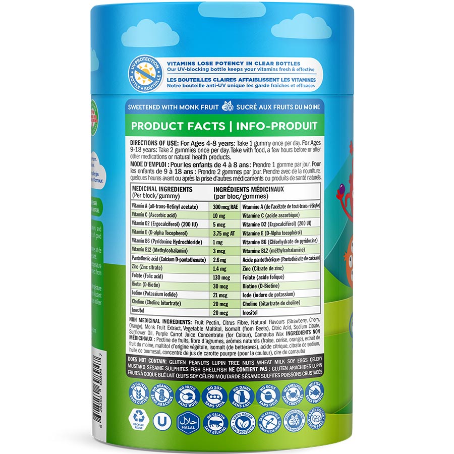 Nutramin Kids Multivitamin Gummies 🇨🇦