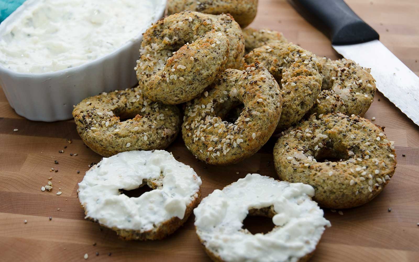 Amazing Mini Everything Protein Bagels - Nutracelle