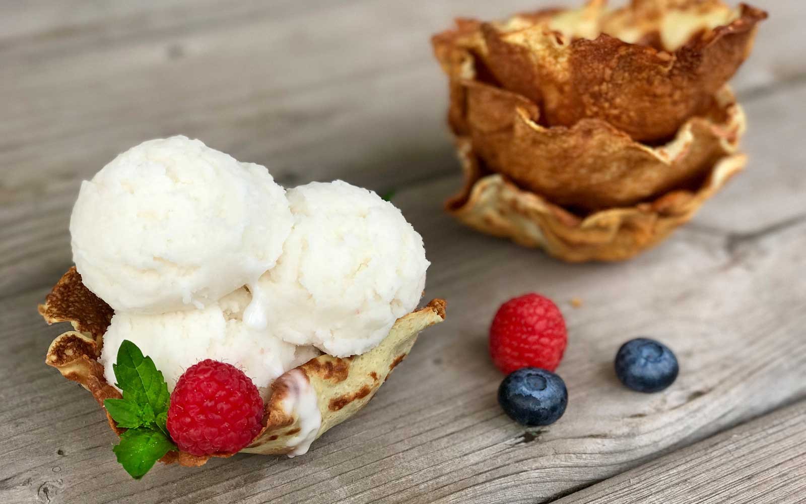 Crispy Low Carb Protein Waffle Bowls - Nutracelle