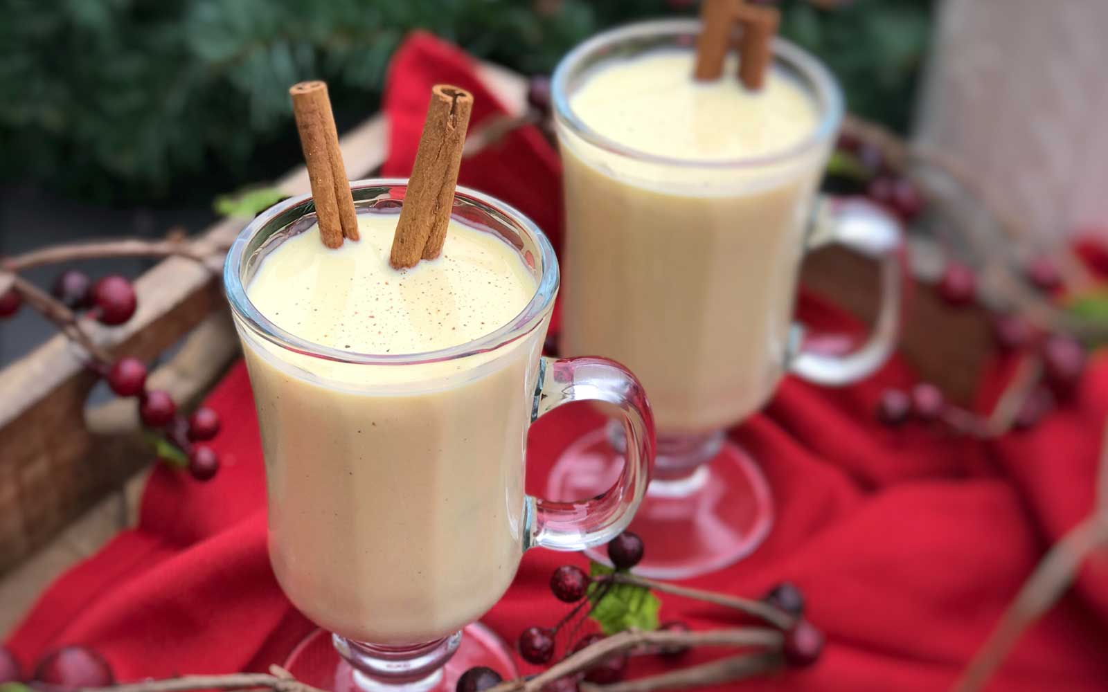 Decadent Christmas Protein Eggnog - Nutracelle