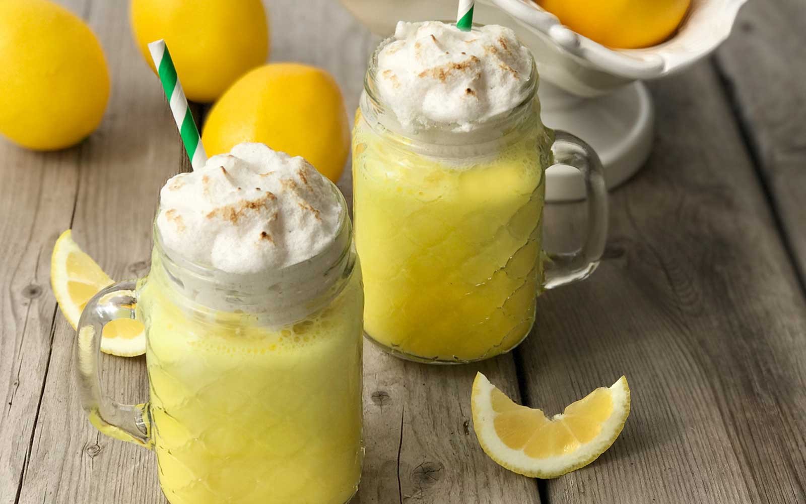 Decadent Low Sugar Lemon Pie Smoothie - Nutracelle