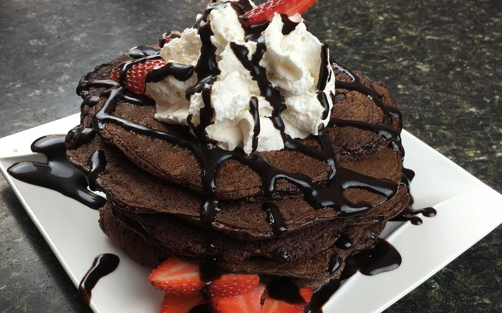 Double Chocolate Chip Protein Pancakes - Nutracelle