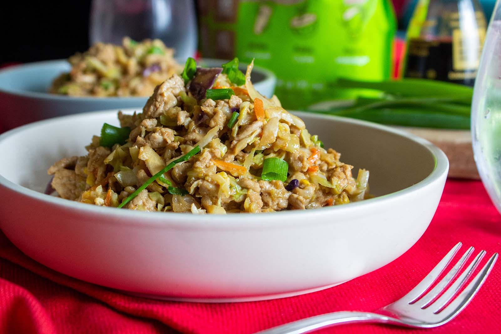 Easy Keto Eggroll In a Bowl Recipe - Nutracelle