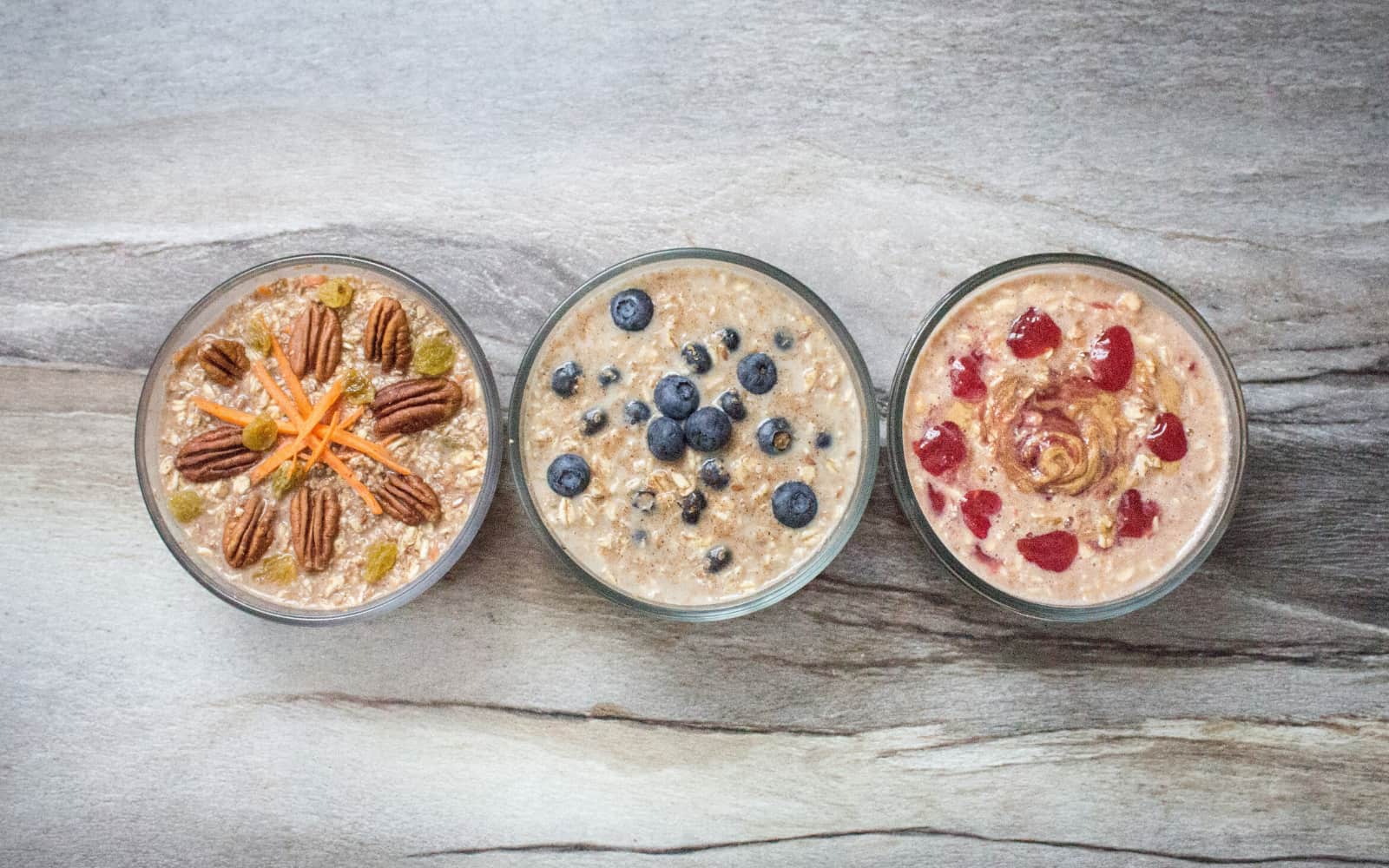 Easy Overnight Oats - Three Yummy Recipes in One - Nutracelle