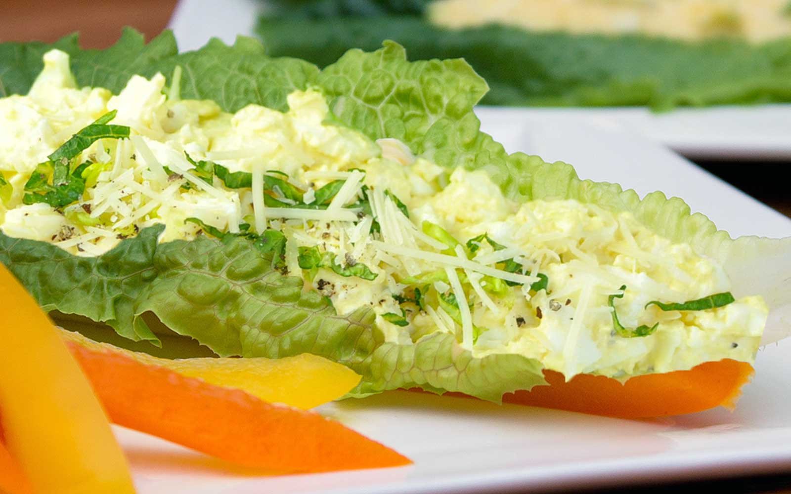 Egg Salad Lettuce Wraps - Nutracelle