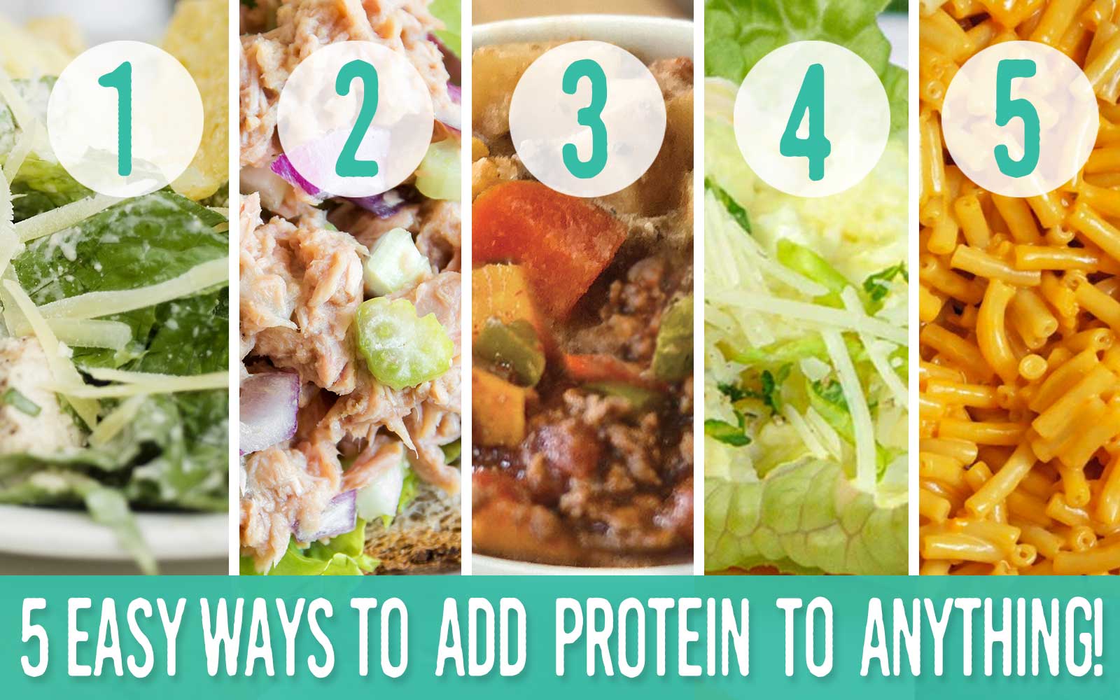 Five Easy Ways To Add Protein - Nutracelle