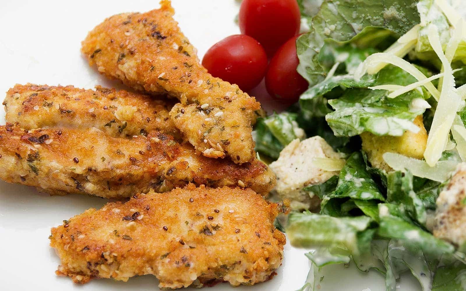 Healthy Family Dinner: Crispy Chicken Fingers - Nutracelle