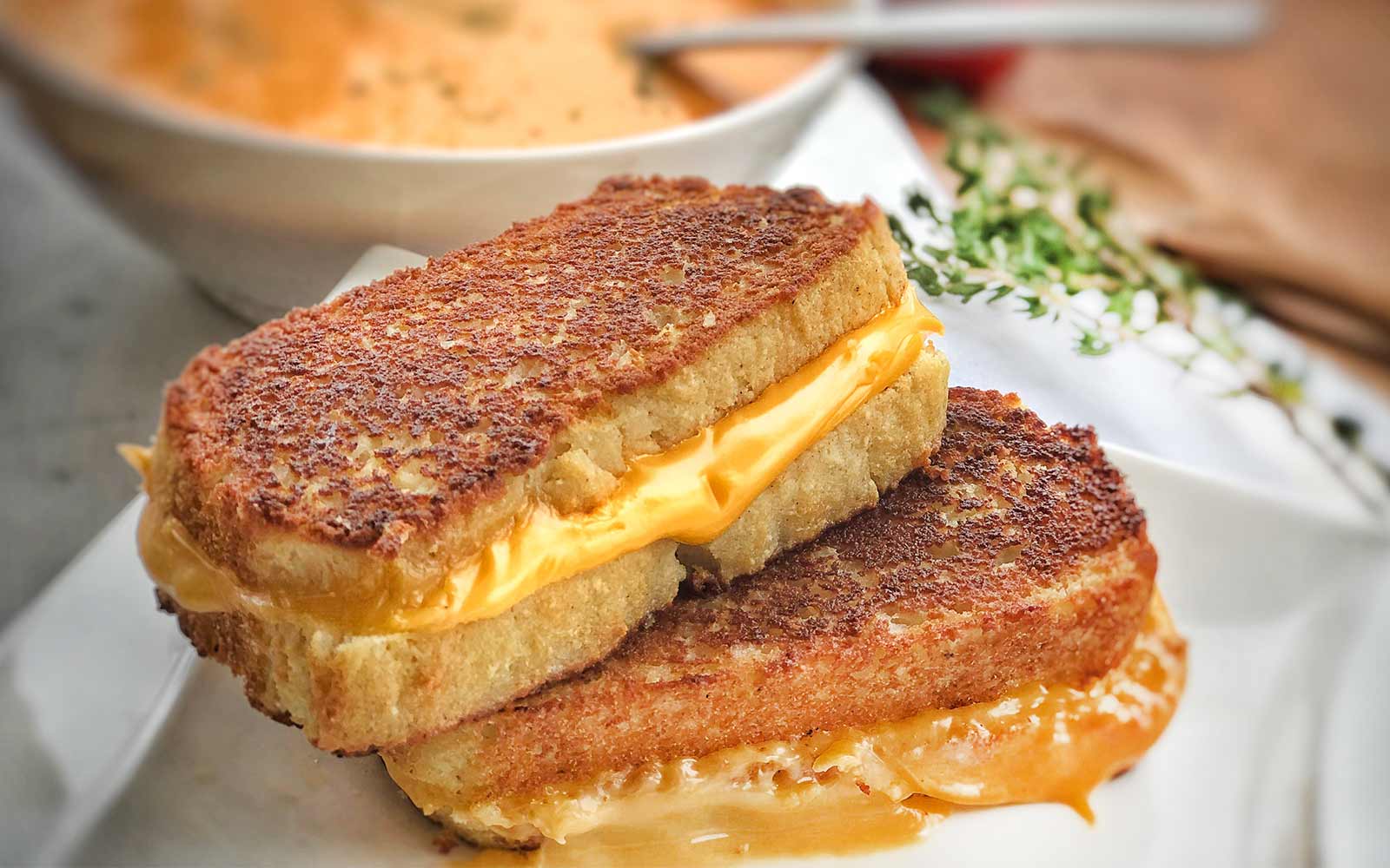 Healthy Protein Grilled Cheese Sandwich - Nutracelle