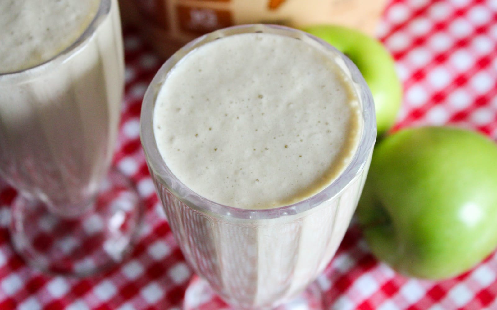 High Protein Healthy Caramel Apple Smoothie - Nutracelle