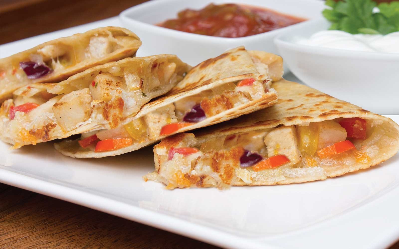 High Protein Low Carb Chicken Quesadilla - Nutracelle