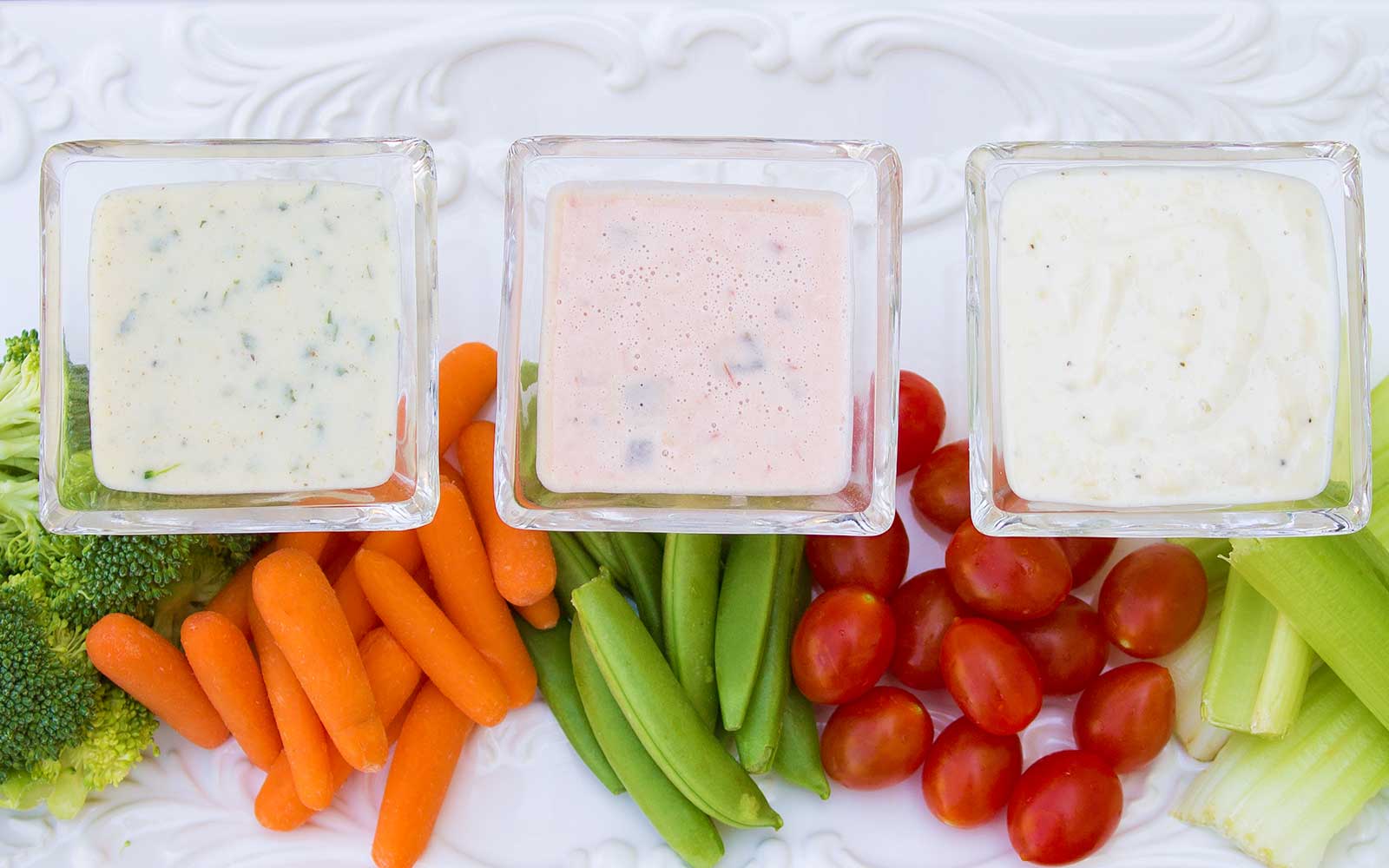 High Protein Vegetable Dips - Nutracelle