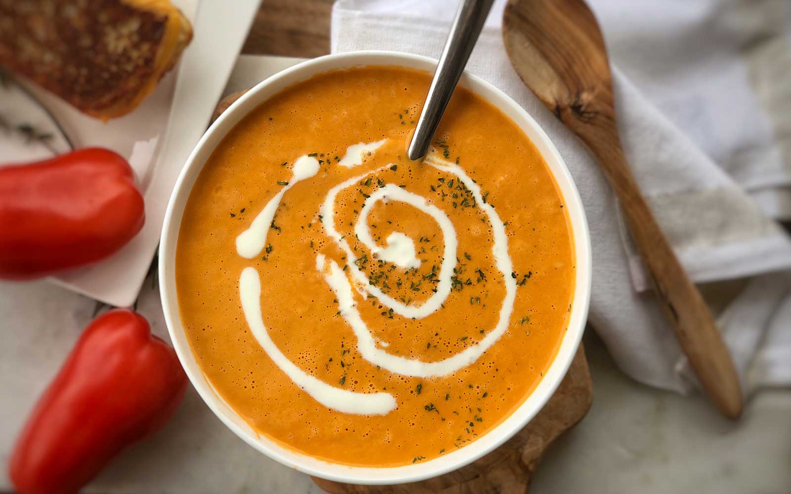 Homemade Creamy Tomato Soup - Nutracelle