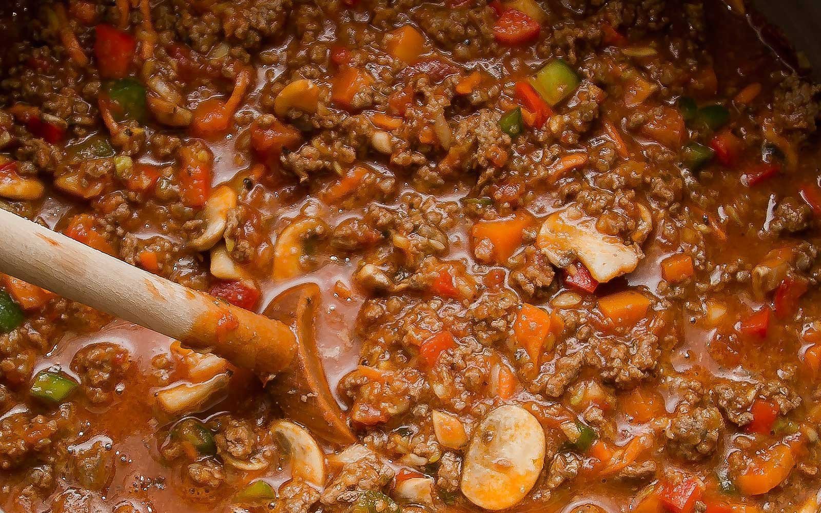 Homemade Meaty Pasta Sauce - Nutracelle