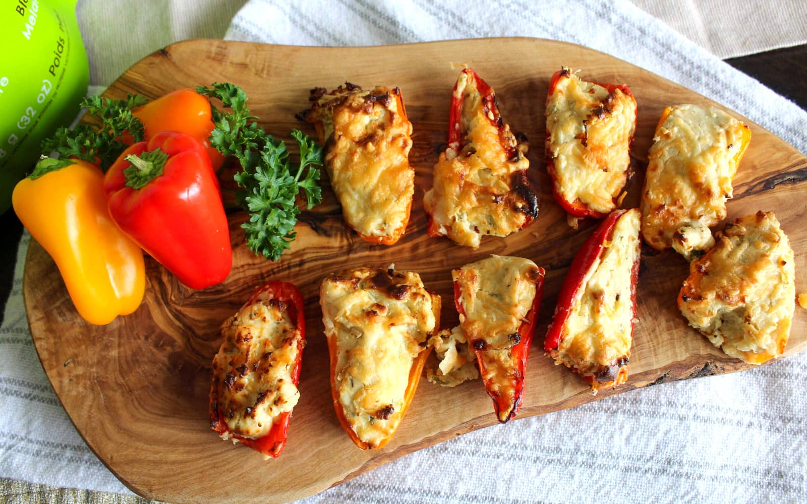 Keto-Friendly Stuffed Mini Peppers - Nutracelle