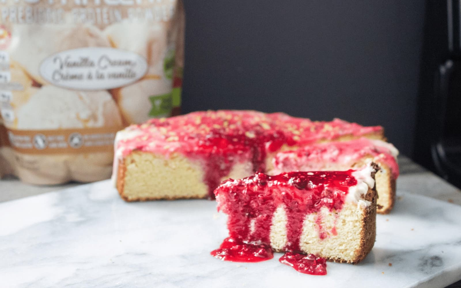 Keto Gluten-Free Vanilla Pound Cake - Nutracelle