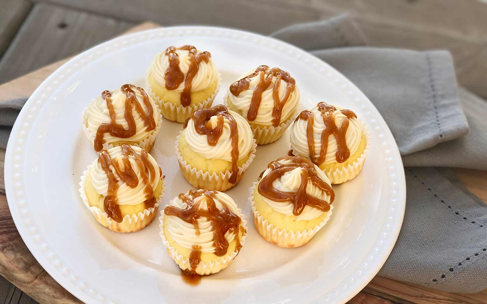 Keto Salted Caramel Cupcakes - Nutracelle