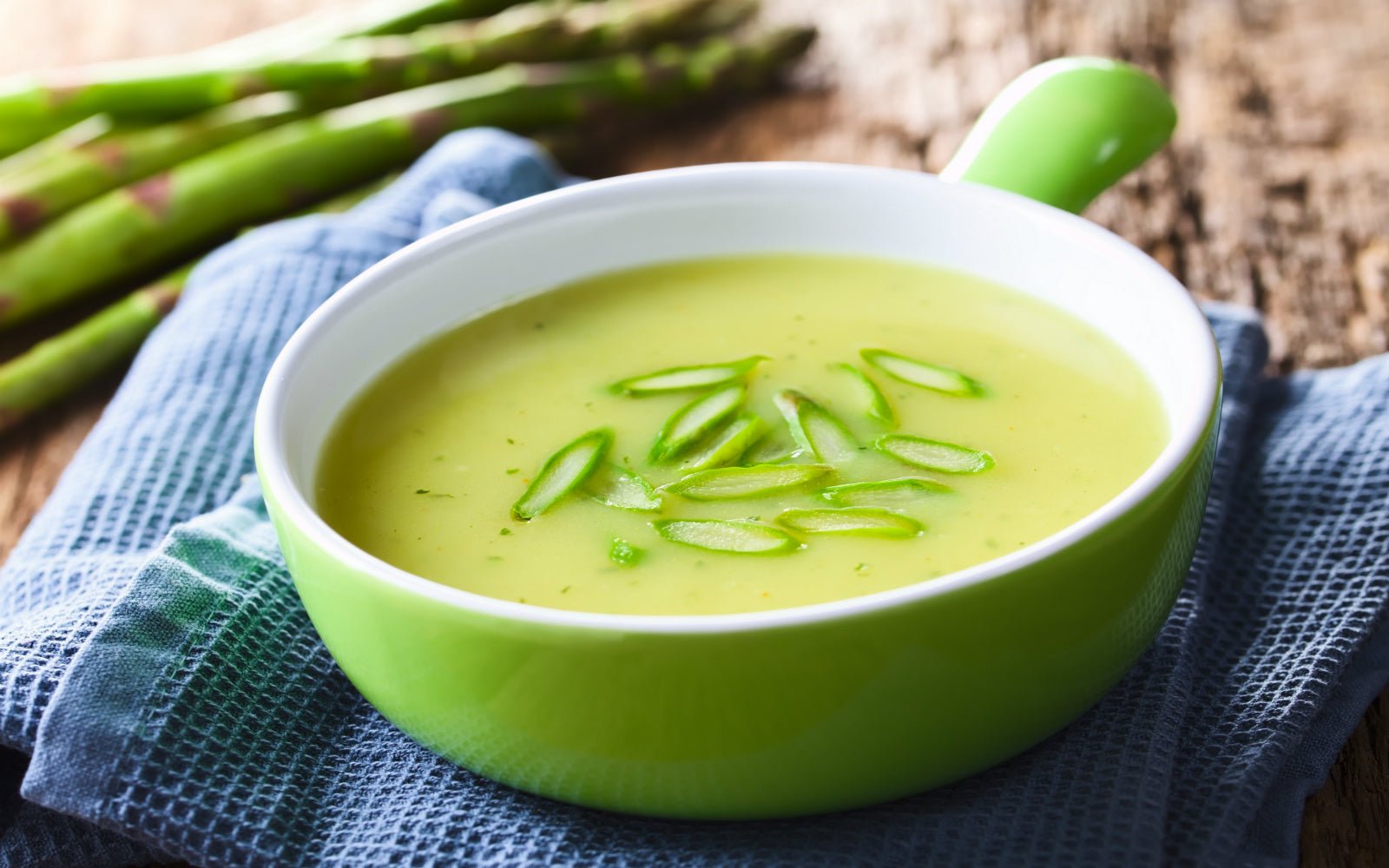 Keto Slow Cooker Cream of Asparagus Soup - Nutracelle