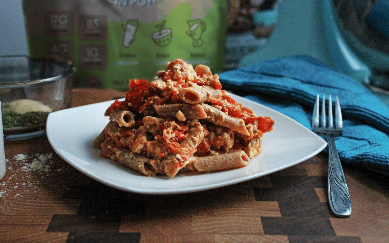 Low Carb Baked Feta and Cherry Tomato Pasta - Nutracelle