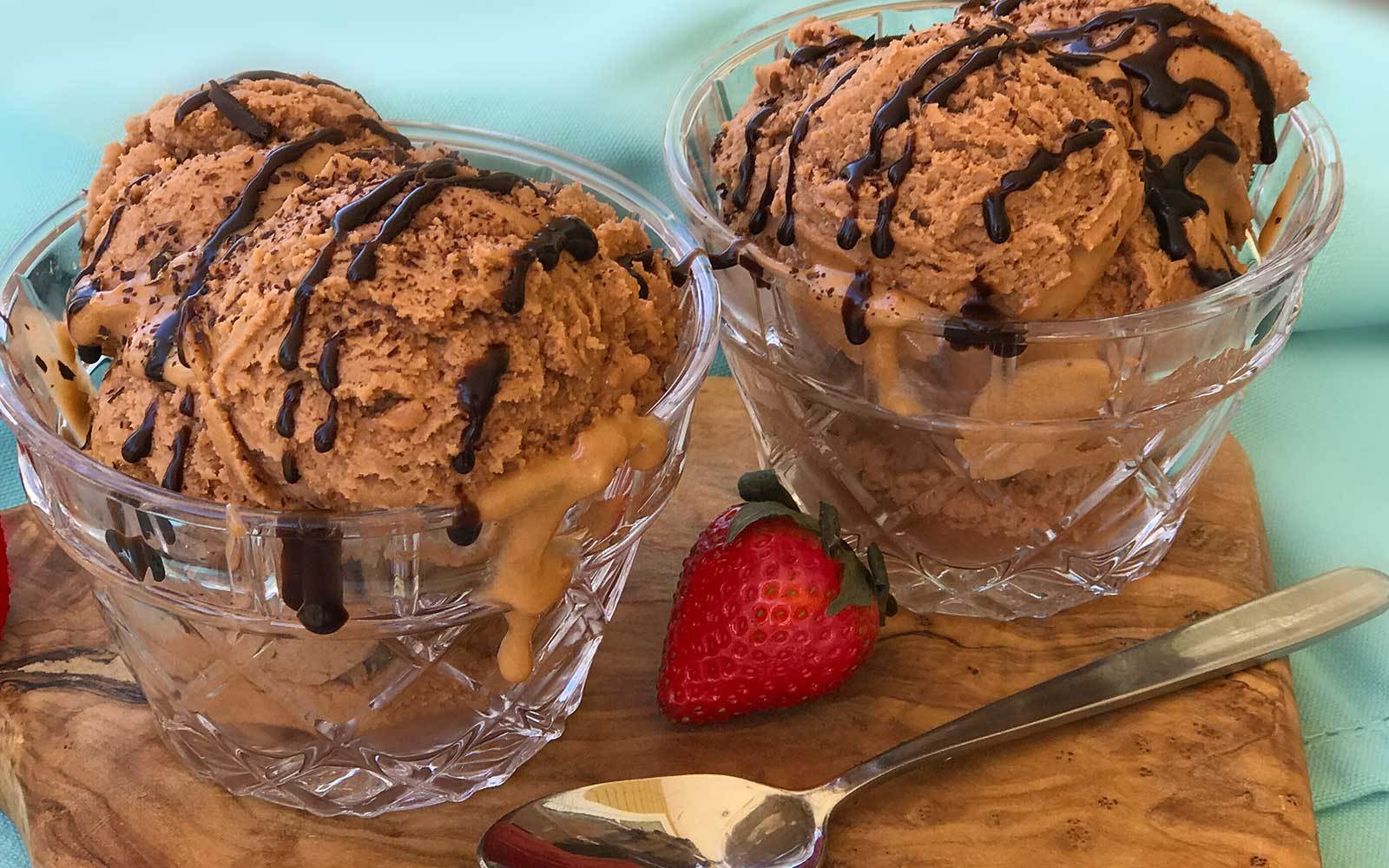 Low Sugar Chocolate Protein Ice Cream - Nutracelle