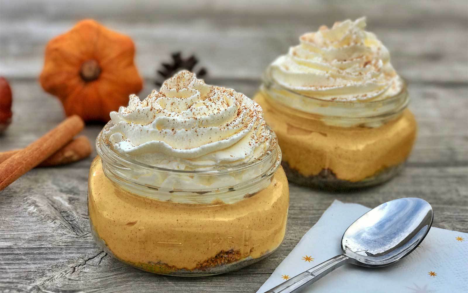 Mouth-watering No Bake Protein Pumpkin Cheesecake - Nutracelle