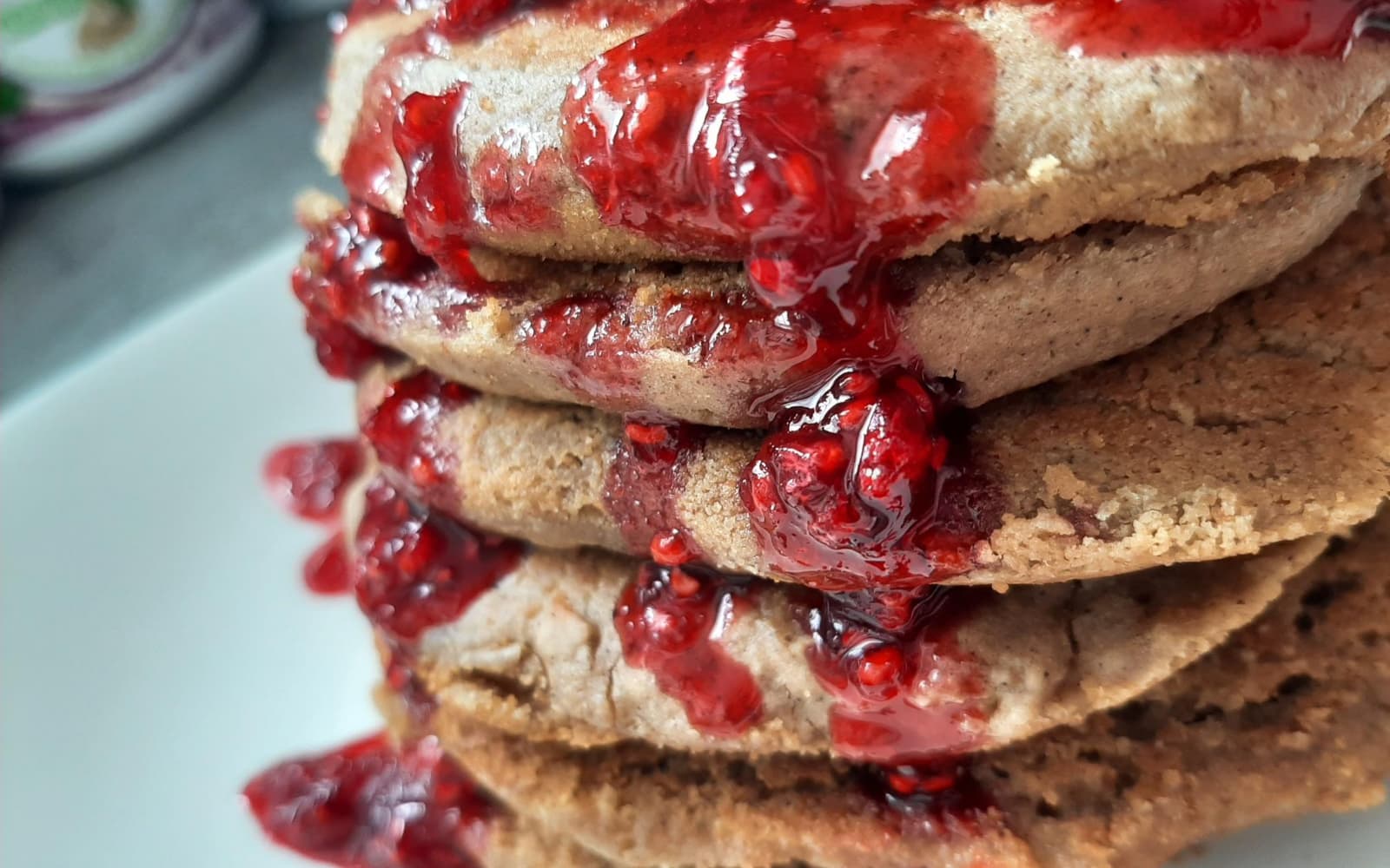 Oat Flour Cinnamon Vanilla Vegan Pancakes - Nutracelle