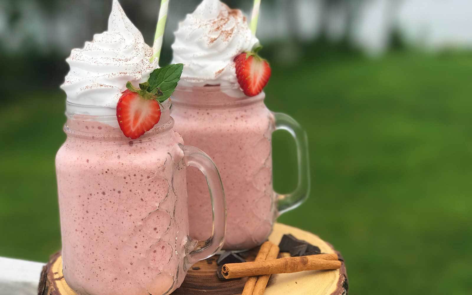 Strawberry Chai Protein Shake - Nutracelle