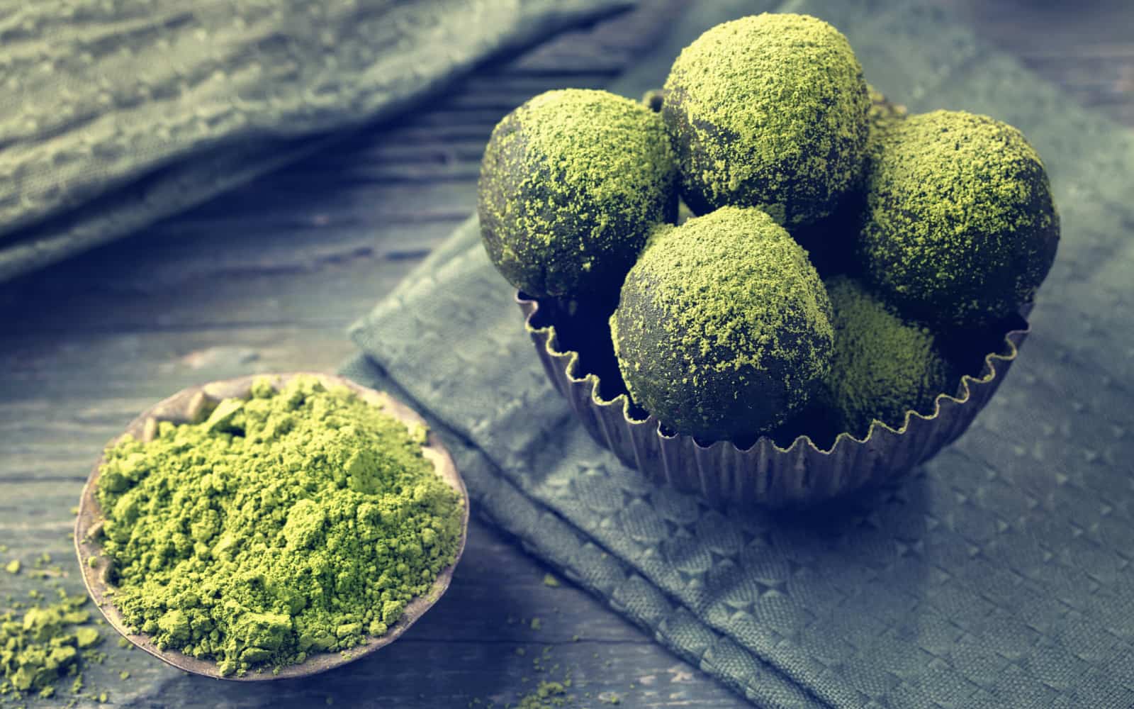 VEGAN: Coconut Matcha Protein Bites - Nutracelle