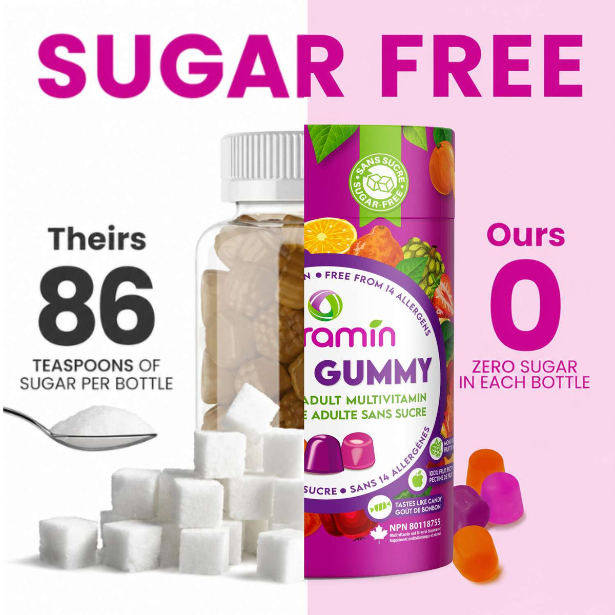 Nutramin Adult Multivitamin Gummies 🇨🇦