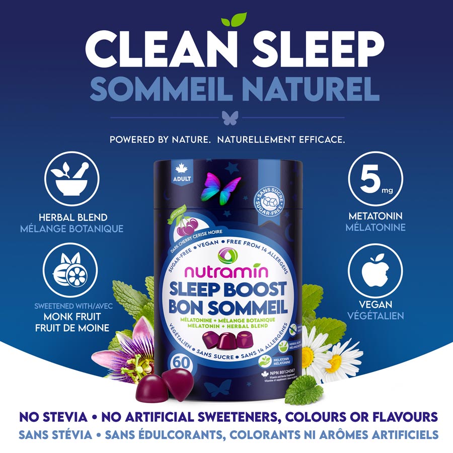 Nutramin Adult Sleep Boost Gummies  🇨🇦