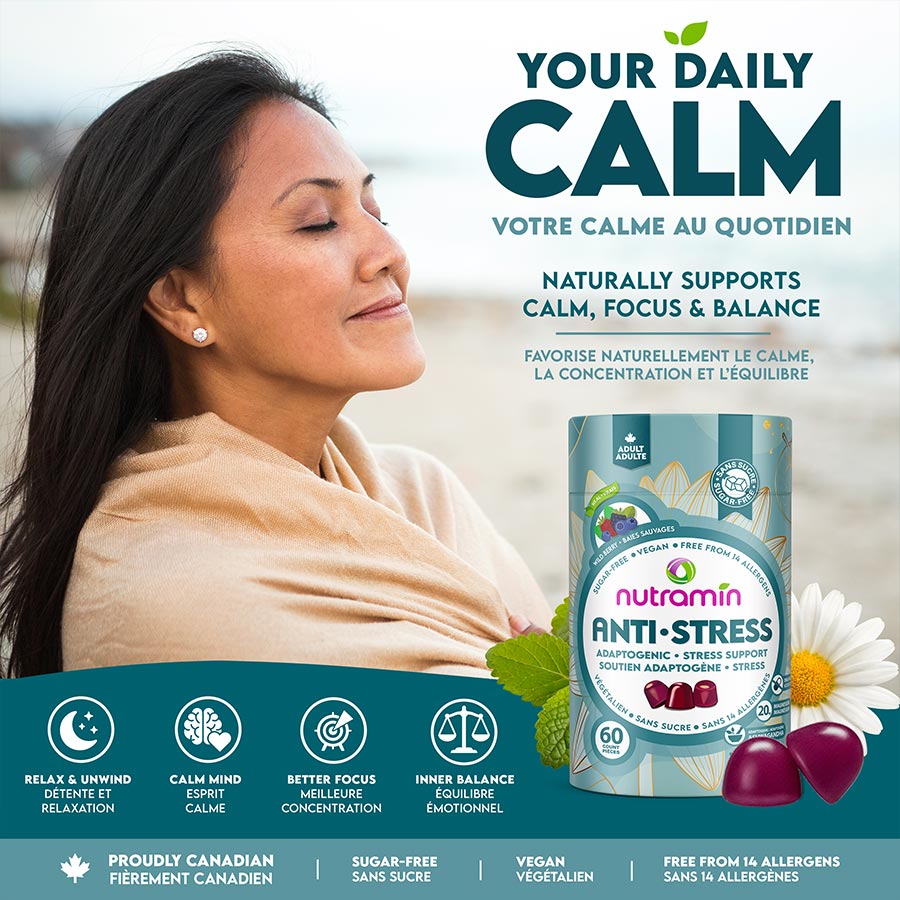 Nutramin Anti-Stress Gummies 🇨🇦