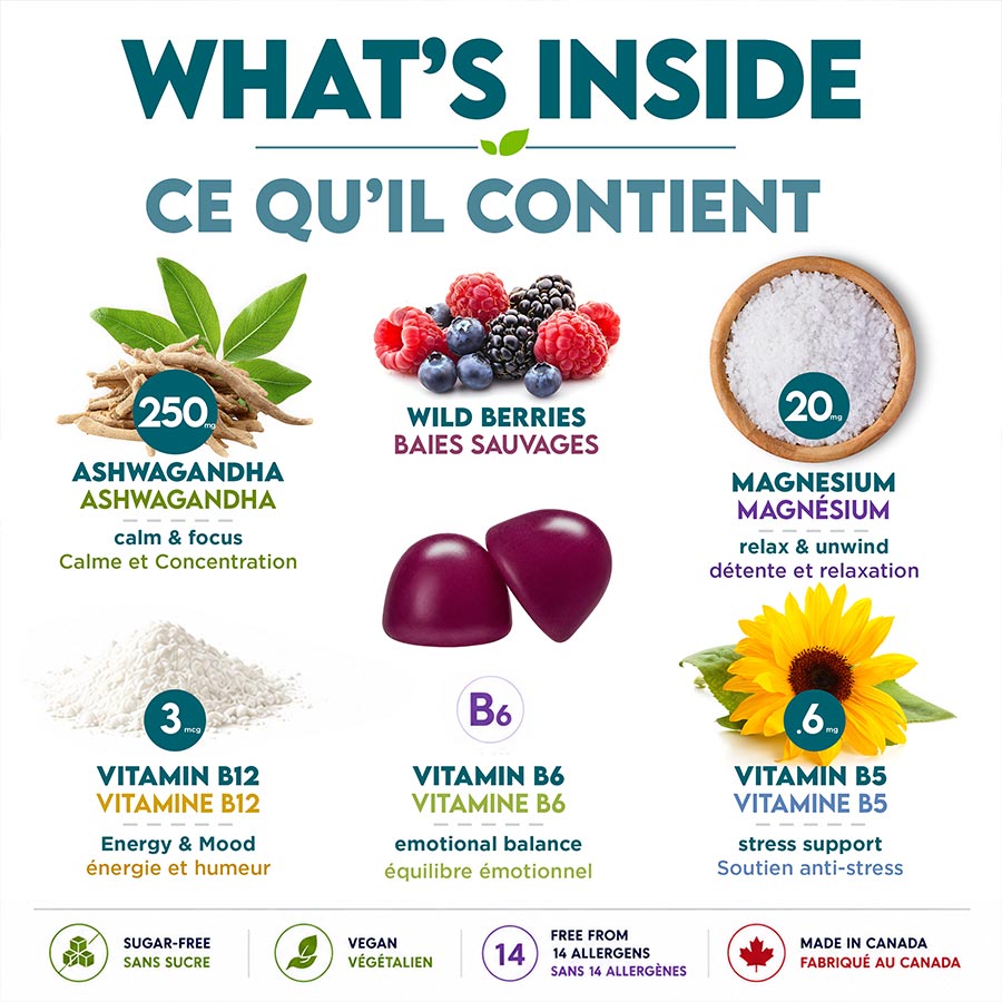 Nutramin Anti-Stress Gummies 🇨🇦