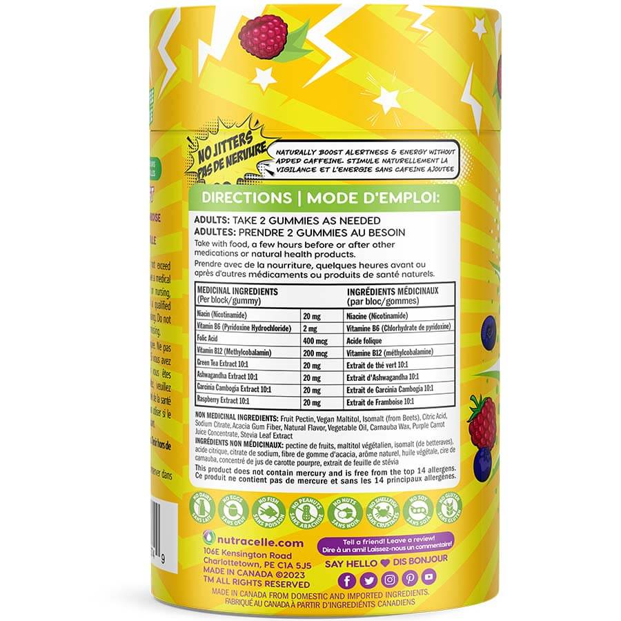 Nutramin Energy Boost 🇺🇸 - Nutracelle