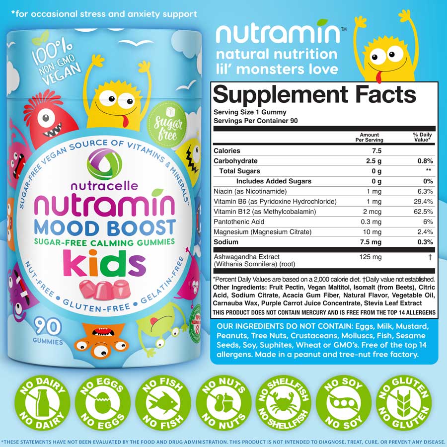 Nutramin Kids Mood Boost 🇺🇸 - Nutracelle