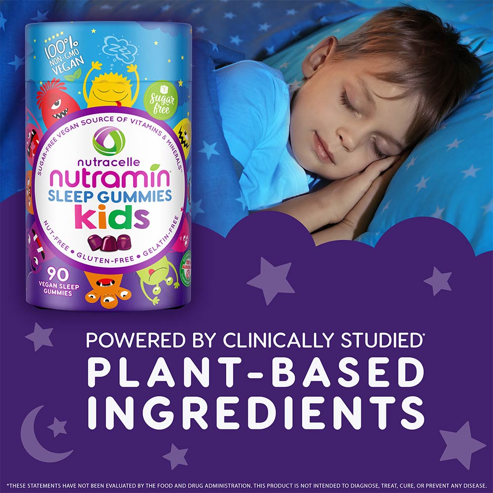 Nutramin Kids Sleep Gummies Sugar-Free &amp; Vegan - Nutracelle